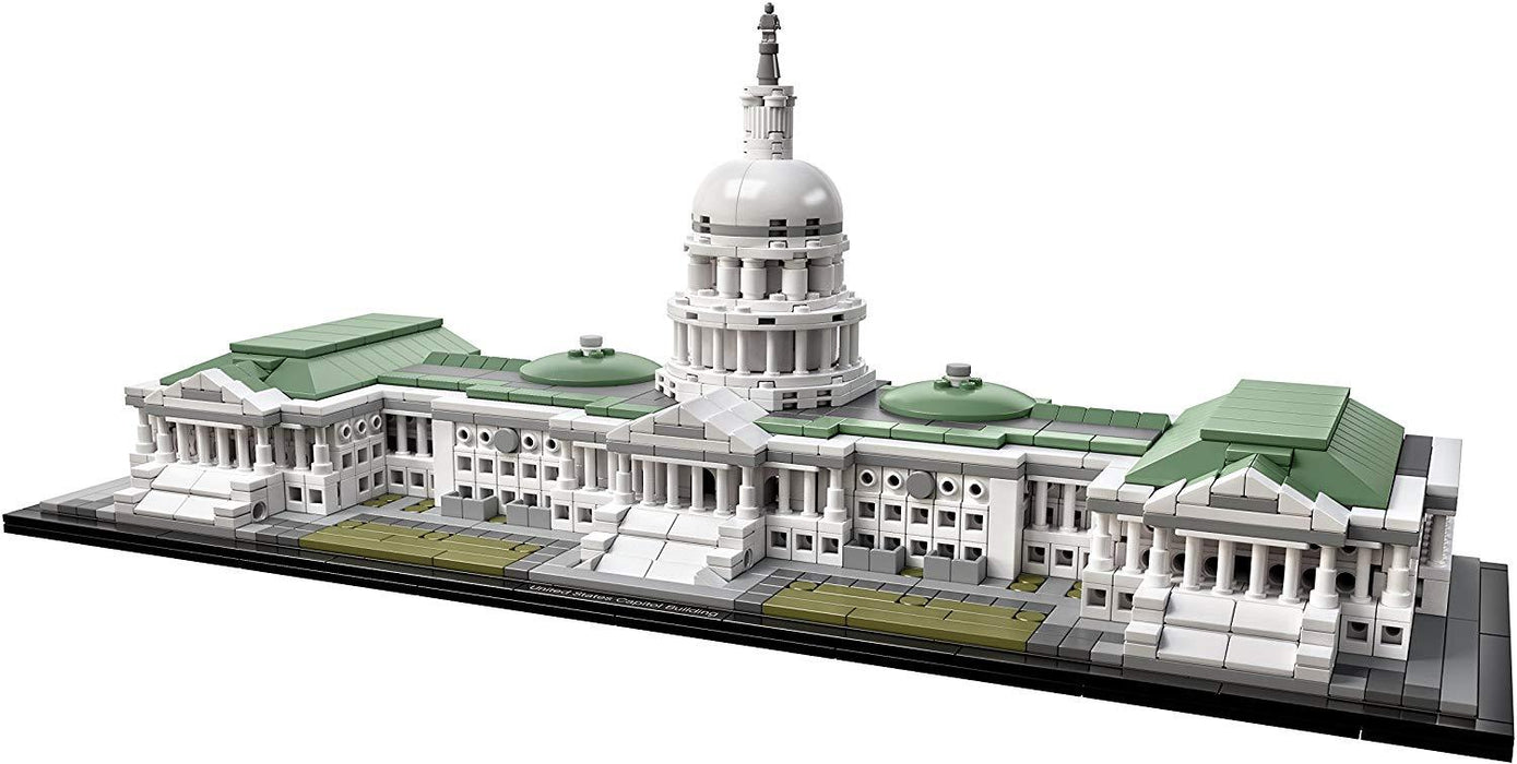 LEGO Architecture: United States Capitol Building - 1032 Piece Building Kit [LEGO, #21030, Ages 12+]