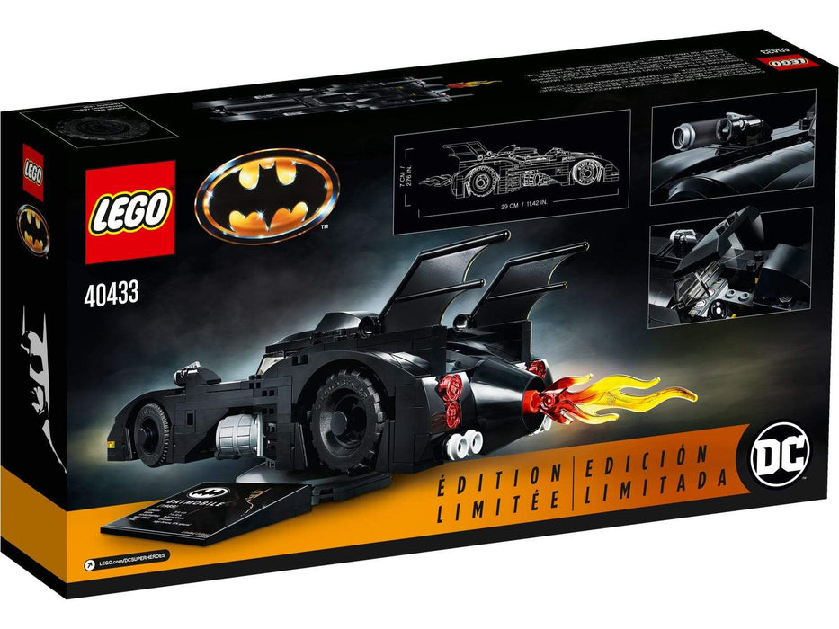 LEGO DC Comics Super Heroes: 1989 Batmobile Limited Edition - 366 Piece Building Kit [LEGO, #40433, Ages 7+]