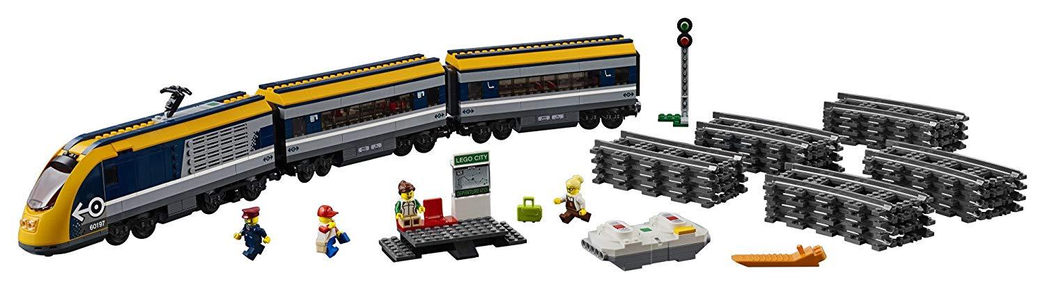 LEGO City: Passenger Train - 677 Piece Building Kit [LEGO, #60197]