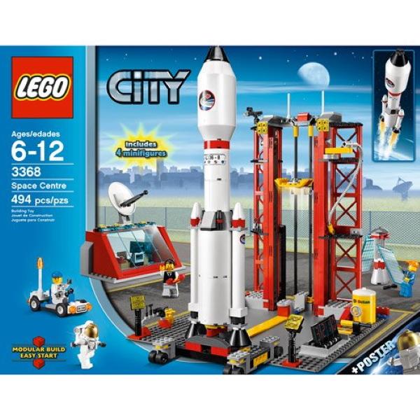 LEGO City: Space Center - 494 Piece Building Set [LEGO, #3368, Ages 6-12]
