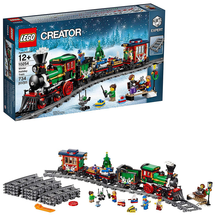 LEGO Creator: Winter Holiday Train - 734 Piece Building Set [LEGO, #10254, Ages 12+]