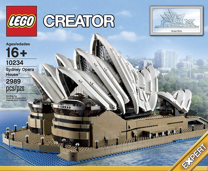 LEGO Creator: Sydney Opera House - 2989 Piece Building Set [LEGO, #10234, Ages 16+]