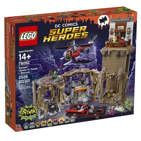 LEGO Batman Classic TV Series Batcave 2526 Piece Building Kit [LEGO, #76052, Ages 14+]