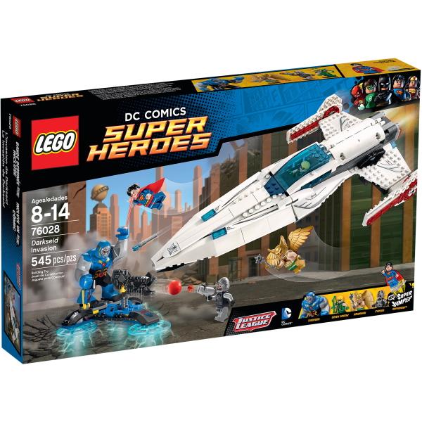 LEGO DC Comics Super Heroes: Darkseid Invasion - 545 Piece Building Kit [LEGO, #76028, Ages 8-14]