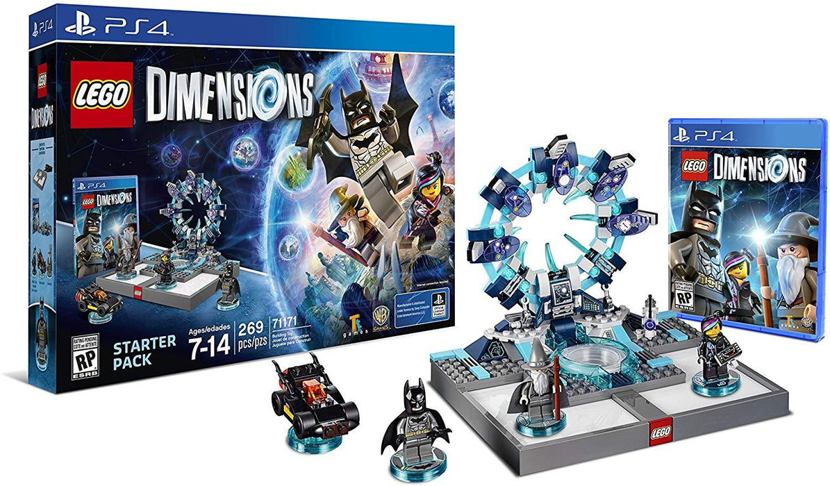 LEGO Dimensions Starter Pack - 269 Piece Building Kit [PlayStation 4,  #71171, Ages 7-14]