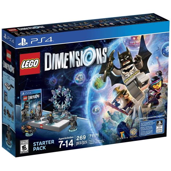 LEGO Dimensions Starter Pack - 269 Piece Building Kit [PlayStation 4,  #71171, Ages 7-14]