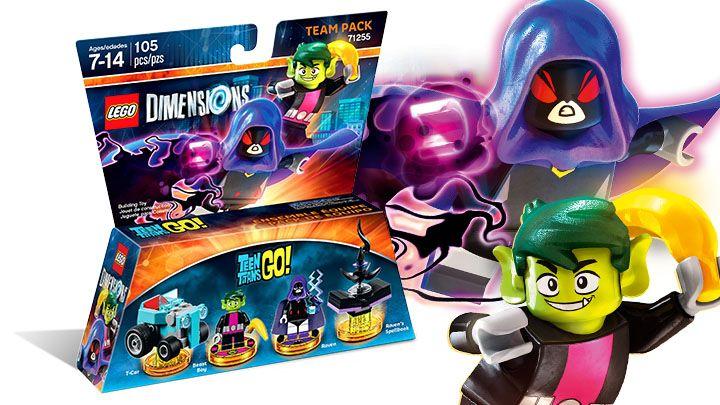 LEGO Dimensions: Teen Titans Go! Team Pack - 105 Piece Building Kit [LEGO, #71255, Ages 7-14]