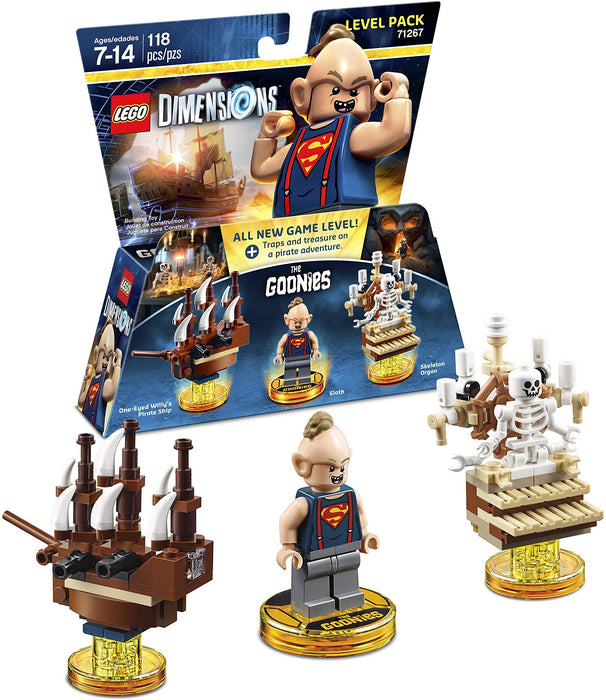 LEGO Dimensions: The Goonies Level Pack - 118 Piece Building Kit [LEGO, #71267, Ages 7-14]