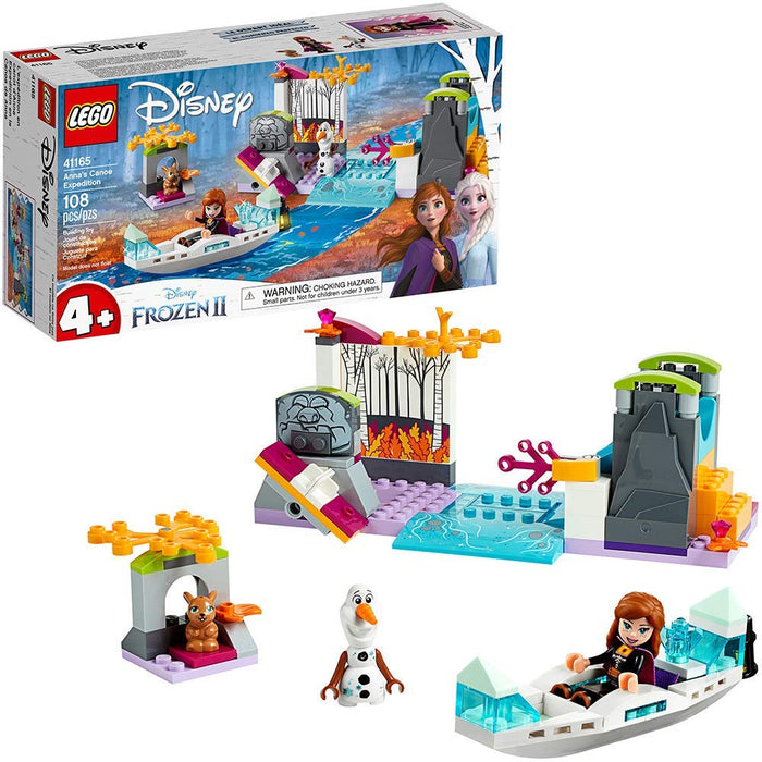 LEGO Disney Frozen II: Anna’s Canoe Expedition - 108 Piece Building Kit [LEGO, #41165, Ages 4+]