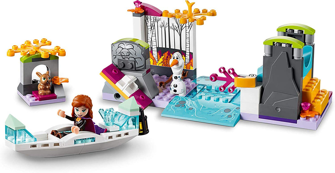 LEGO Disney Frozen II: Annaâ€™s Canoe Expedition - 108 Piece Building Kit [LEGO, #41165]