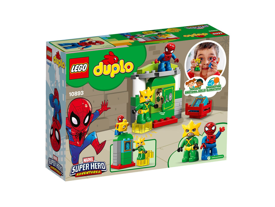 LEGO Duplo: Marvel Super Hero Adventures Spider-Man vs. Electro - 29 Piece Building Kit [LEGO, #10893, Ages 2+]