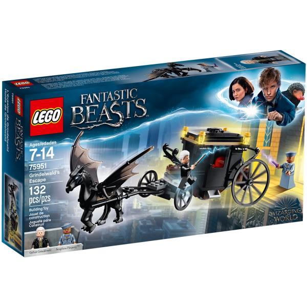 LEGO Fantastic Beasts: Grindelwald's Escape - 132 Piece Building Kit [LEGO, #75951]