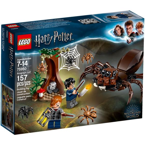 LEGO Harry Potter: Aragog's Lair - 157 Piece Building Kit [LEGO, #75950]