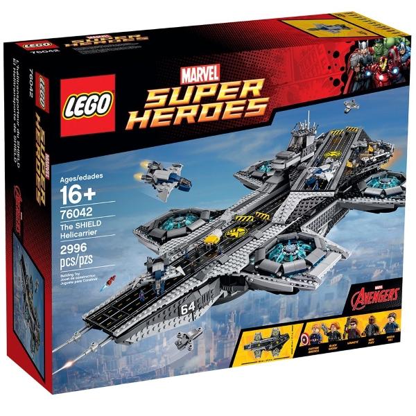 LEGO Marvel Super Heroes: The SHIELD Helicarrier - 2996 Piece Building Set [LEGO, #76042]