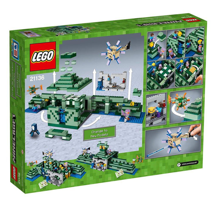 LEGO Minecraft: The Ocean Monument - 1122 Piece Building Set [LEGO, #21136]