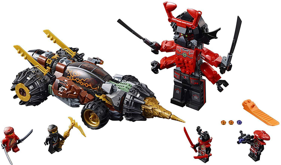 LEGO Ninjago Legacy: Cole's Earth Driller - 587 Piece Building Kit [LEGO, #70669, Ages 8+]