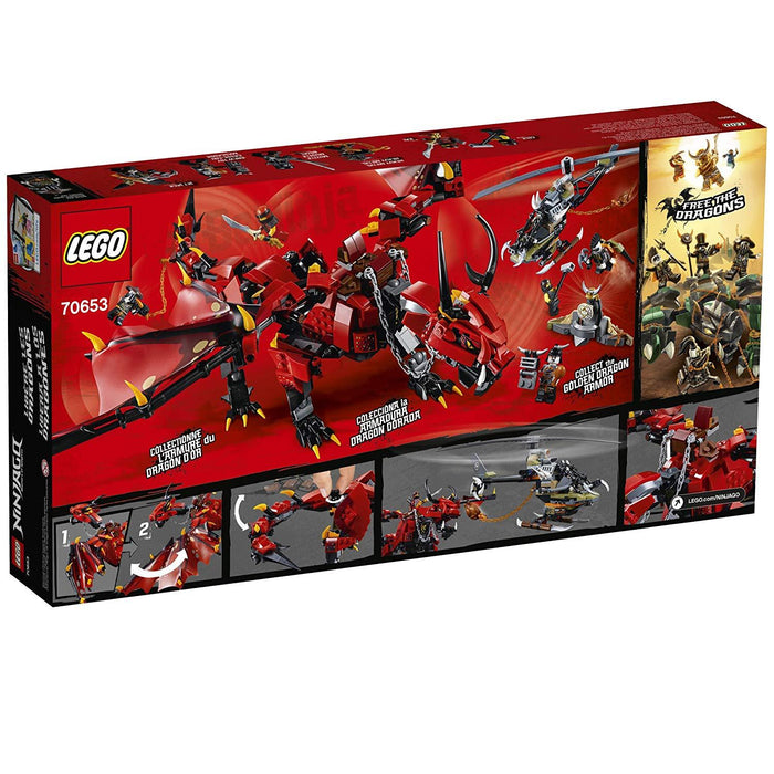 LEGO Ninjago: Masters of Spinjitzu - Firstbourne - 882 Piece Building Set [LEGO, #70653, Ages 9-14]
