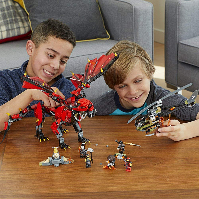 LEGO Ninjago: Masters of Spinjitzu - Firstbourne - 882 Piece Building Set [LEGO, #70653, Ages 9-14]