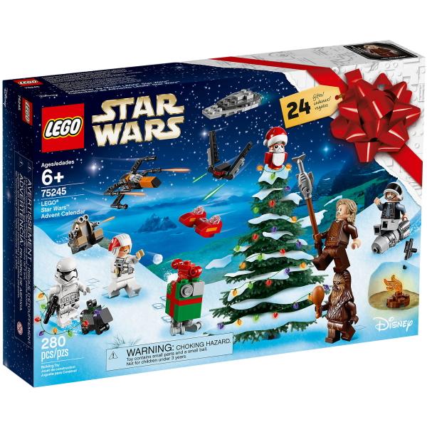 LEGO Star Wars: Advent Calendar (2019 Edition) - 280 Piece Building Kit [LEGO, #75245, Ages 6+]