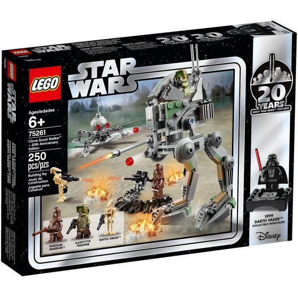 LEGO Star Wars: Clone Scout Walker - 20th Anniversary Edition - 250 Piece Building Kit [LEGO, #75261]