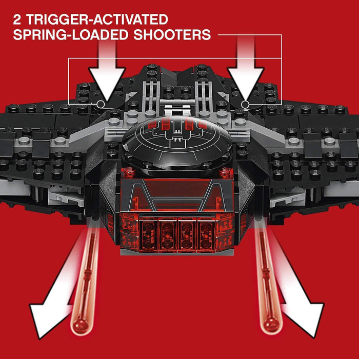 LEGO Star Wars: Kylo Ren's TIE Fighter - 630 Piece Building Kit [LEGO, #75179, Ages 8-14]
