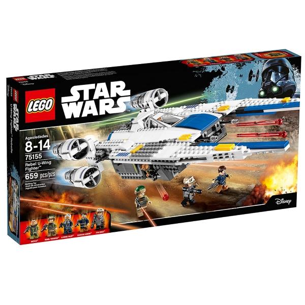 LEGO Star Wars: Rebel U-Wing Fighter - 659 Piece Building Set [LEGO, #75155, Ages 8-14]