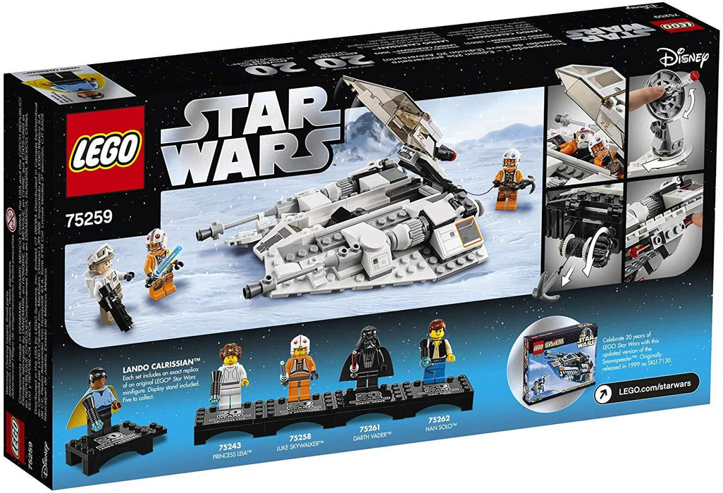 LEGO Star Wars: Snowspeeder - 20th Anniversary Edition - 309 Piece Building Kit [LEGO, #75259]