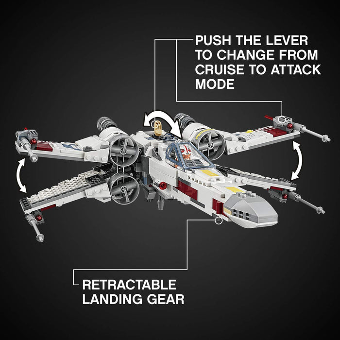 LEGO Star Wars: X-Wing Starfighter - 730 Piece Building Kit [LEGO, #75218, Ages 8-14]