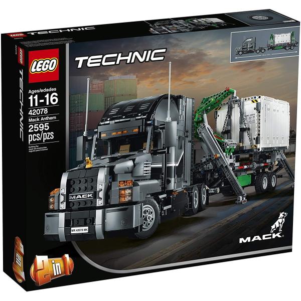 LEGO Technic: Mack Anthem - 2595 Piece Building Kit [LEGO, #42078, Ages 11-16]