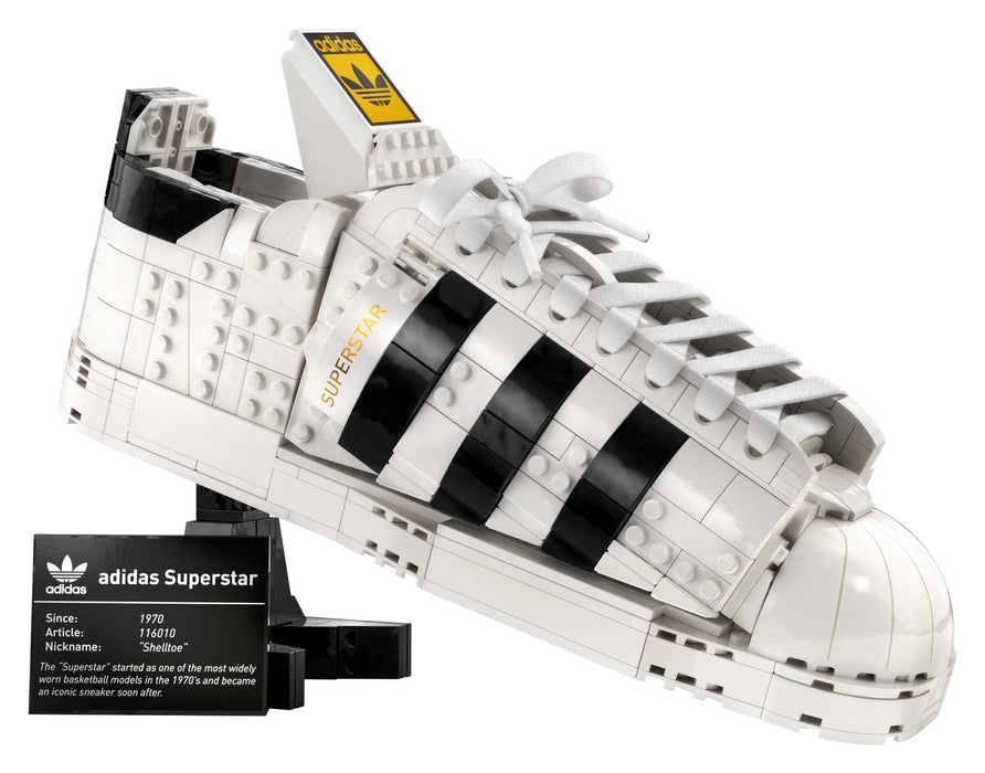 LEGO Creator Expert: adidas Originals Superstar - 731 Piece Building Kit [LEGO, #10282]
