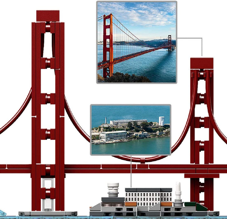 LEGO Architecture: San Francisco - 565 Piece Building Kit [LEGO, #21043]