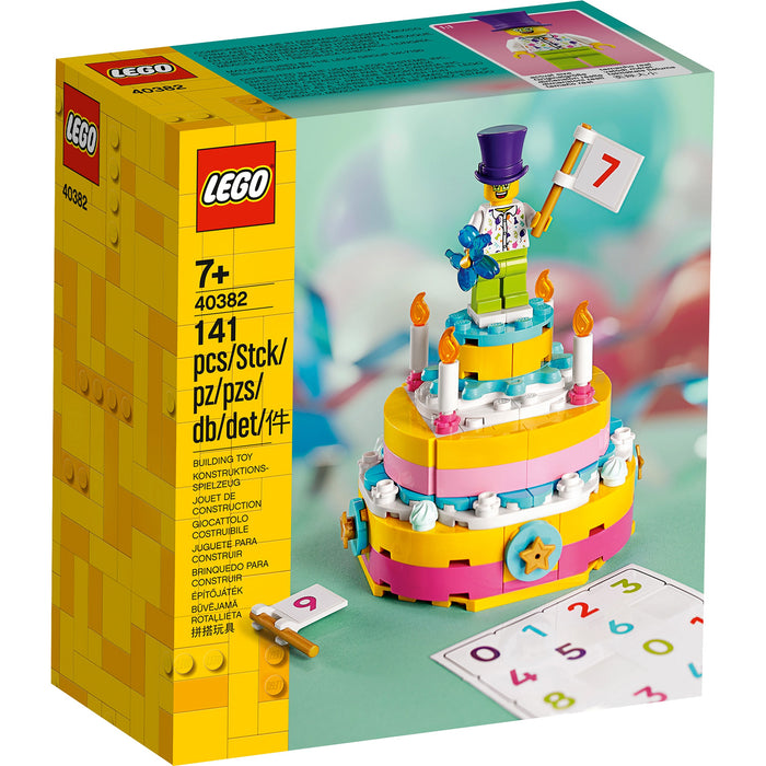LEGO Birthday Set - 141 Piece Building Kit [LEGO, #40382, Ages 7+]