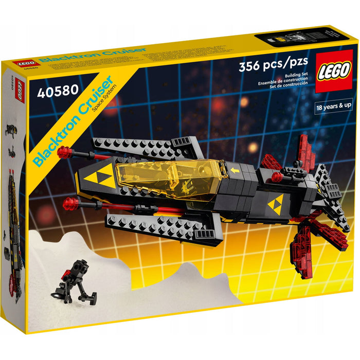 LEGO Blacktron Cruiser - 356 Piece Building Kit [LEGO, #40580]