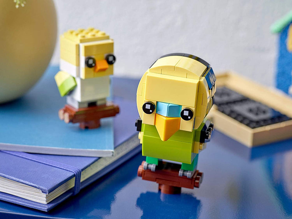 LEGO BrickHeadz: Pets - Budgie - 261 Piece Building Kit [LEGO, #40443]