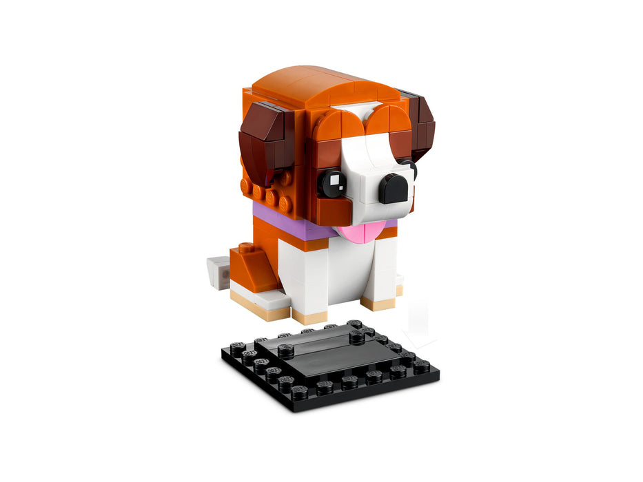 LEGO BrickHeadz: Pets - St. Bernard - 236 Piece Building Kit [LEGO, #40543]