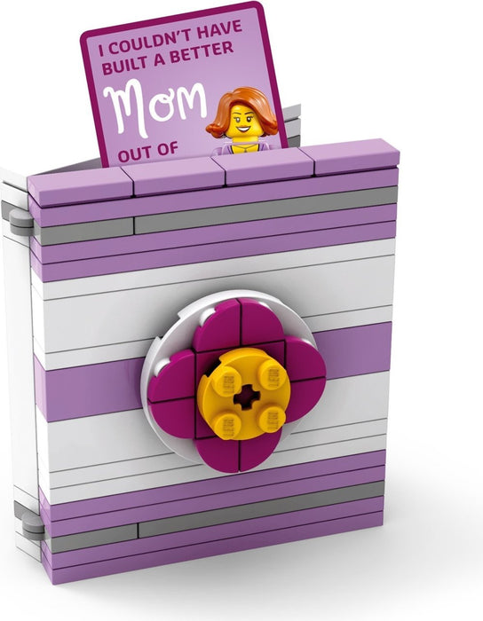 LEGO Buildable Mother's Day Card - 47 Piece Building Kit [LEGO, #5005878, Ages 6+]