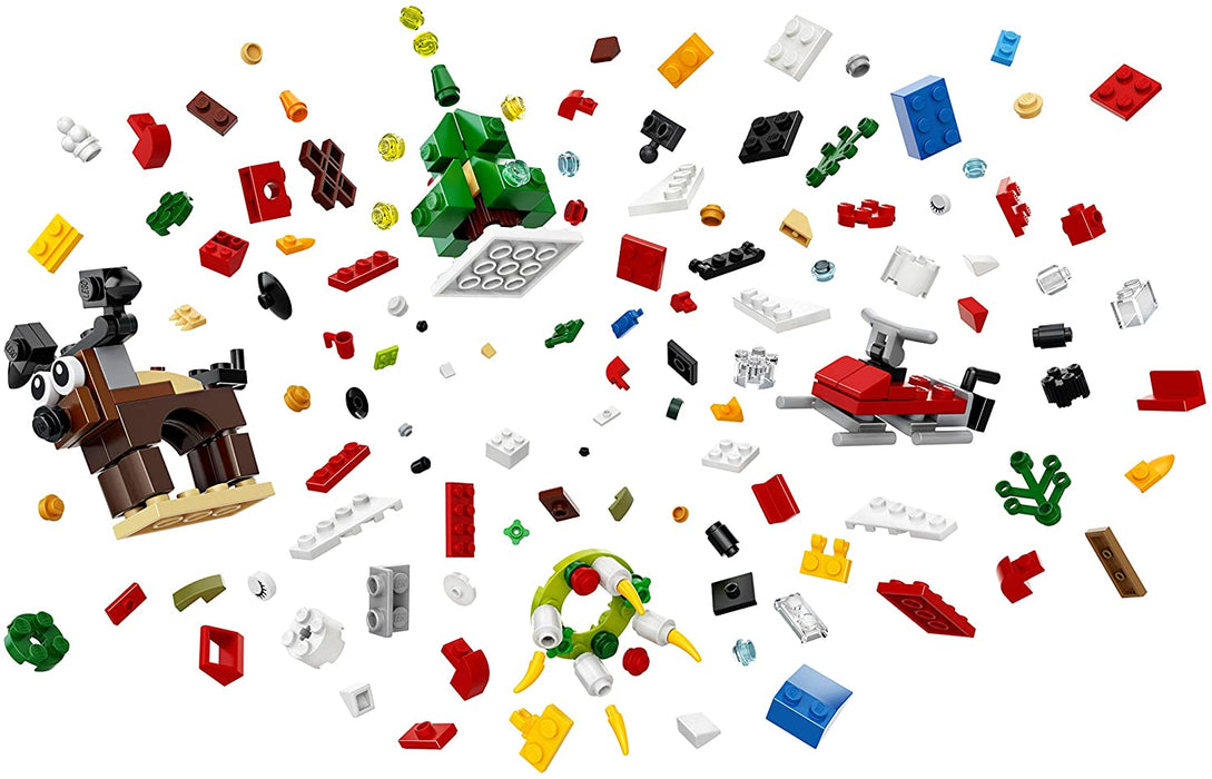 LEGO Christmas Build Up 2017 - 254 Piece Building Kit [LEGO, #40253, Ages 7+]
