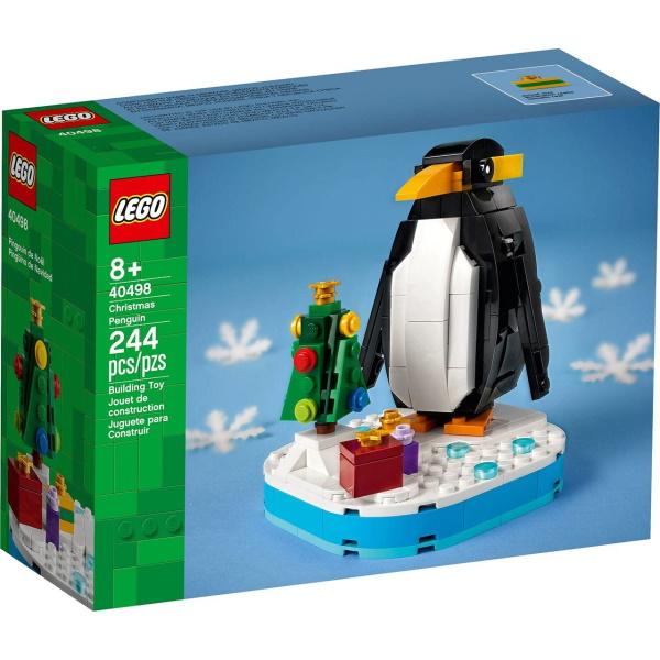 LEGO Christmas Penguin - 244 Piece Building Kit [LEGO, #40498, Ages 8+]