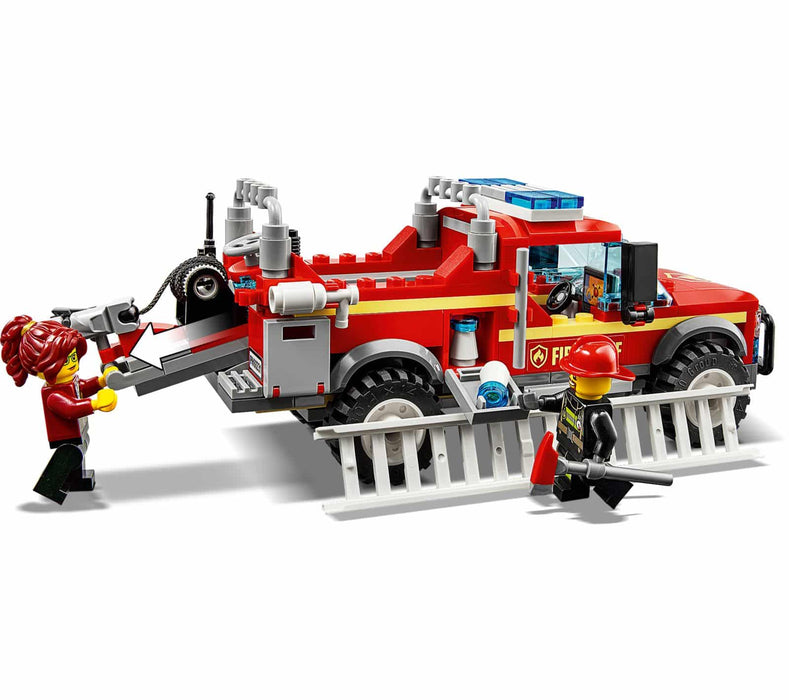 LEGO City: Fire Chief Response Truck - 201 Piece Building Kit [LEGO, #60231, Ages 5+]