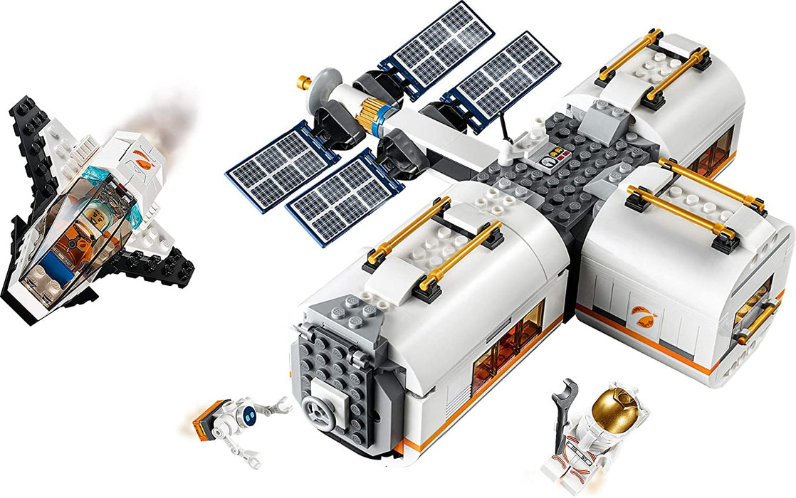 LEGO City: Lunar Space Station - 412 Piece Building Kit [LEGO, #60227, Ages 6+]