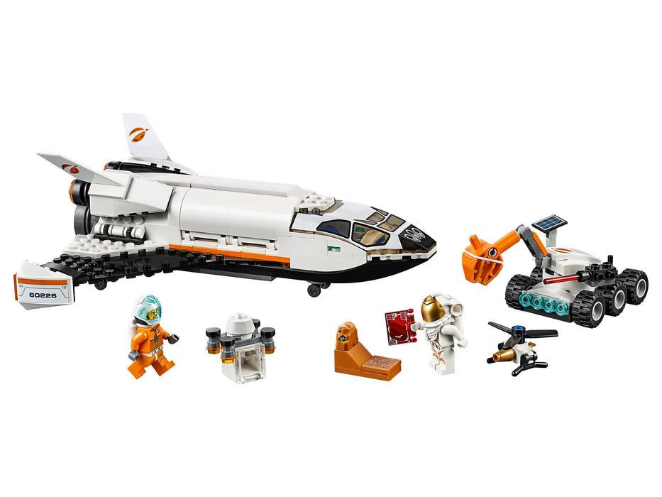 Læsbarhed fodspor mærke navn LEGO City: Mars Research Shuttle - 273 Piece Building Set [LEGO, #6022 —  MyShopville
