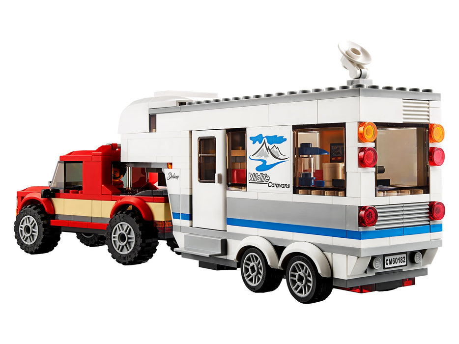 LEGO City: Pickup & Caravan - 344 Piece Building Kit [LEGO, #60182, Ages 5-12]