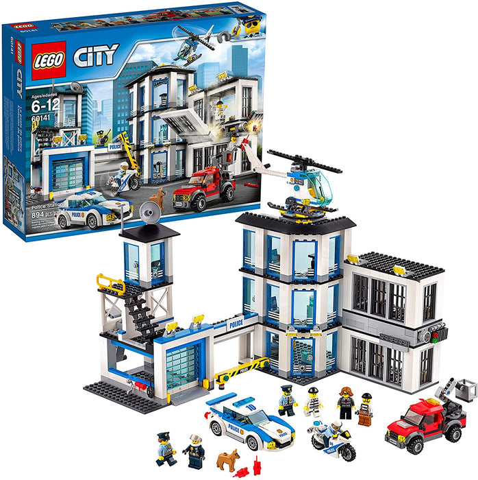 LEGO City: Police Station - 894 Piece Building Kit [LEGO, #60141]