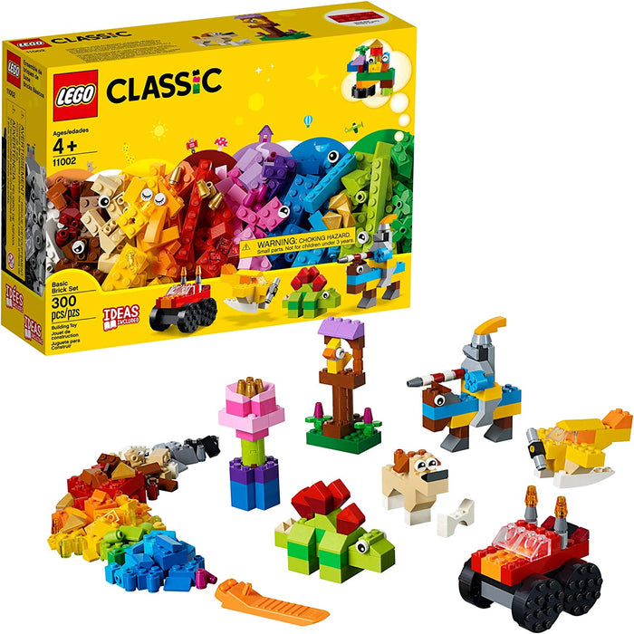 LEGO Classic: Basic Brick Set - 300 Piece Building Kit [LEGO, #11002, Ages 4+]