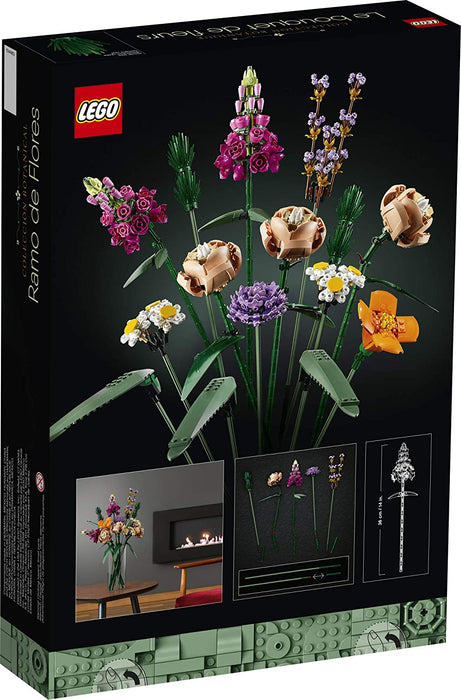 LEGO Botanical Collection: Flower Bouquet - 756 Piece Building Kit [LEGO, #10280, Ages 18+]
