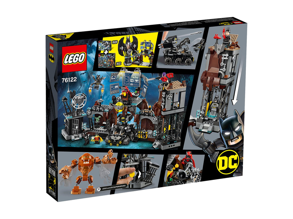 LEGO DC Batman: Batcave Clayface Invasion - 1038 Piece Building Kit [LEGO, #76122, Ages 8+]