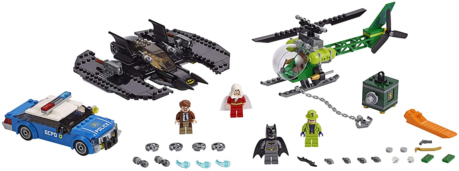 LEGO DC Batman: Batman Batwing and The Riddler Heist - 489 Piece Building Kit [LEGO, #76120, Ages 7+]