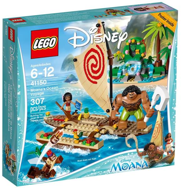 LEGO Disney: Moana’s Ocean Voyage - 307 Piece Building Set [LEGO, #41150, Ages 6-12]