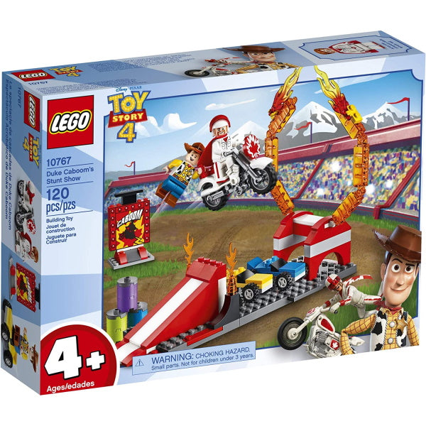LEGO Disney Pixar’s Toy Story 4: Duke Caboom’s Stunt Show - 120 Piece Building Kit [LEGO, #10767, Ages 4+]