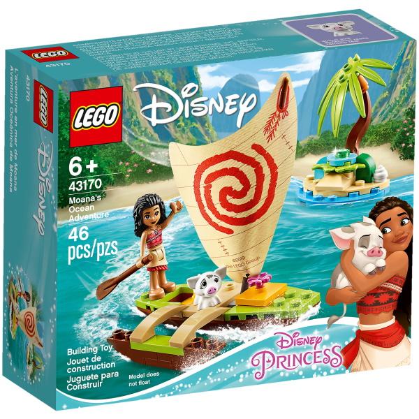 LEGO Disney Princess: Moana's Ocean Adventure - 46 Piece Building Kit [LEGO, #43170]